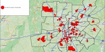 Crime map Atlanta