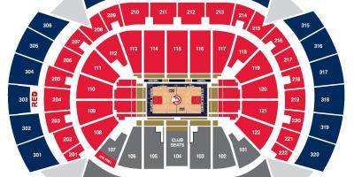 Philips arena seat map