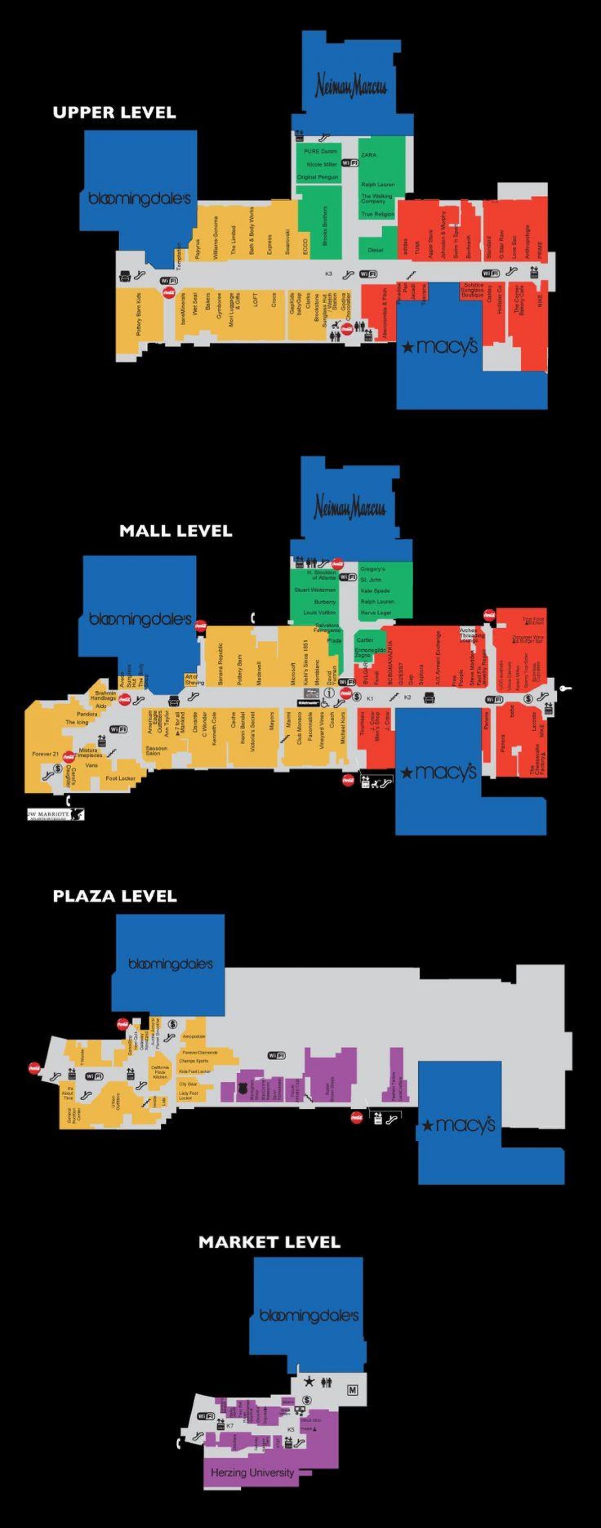 Lenox Square Mall, Mall directory and wayfinding - - - - - …